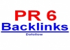 Give You PR6 Permanent Home Page links for Technology Niche
