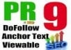 build High PR 20 Backlinks With PR9 t0 PR5 Manually To Boost Up Your Google Seo@!