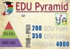 super edu Pyramid with 300+ edu links and 4000 PR8 to PR3 SEO backlinks in tier2, highest authority!!!!!