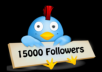 add 15,000 twitter followers in your profile to increase your twitter followers count without needing your profile password before time ends