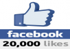 give you 50,000 (** 50K **) facebook fanpage likes for your fanpage