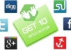 give your website 20 tweets plus 20 Facebook Likes plus 20 Google plus ones ORGANIC Votes!!!
