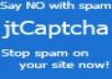jtCaptcha - Say no with spam