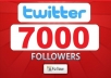 give you 7000+ [Staying] twitter followers, twitter followers within 24 hours!!@@!!