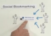 make social BOOKMARKING submissions to top 50 bookmarking sites all done manually and deliver with report within 6 days