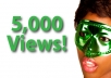 get at least 5,000 real people to view your YouTube Video