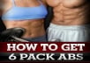 challenge you to my six week six pack abs work out and meal plan
