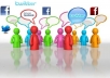 promote your Website or Link to more than 7000000 people on facebook & my Twitter followers