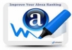 speed boost your alexa ranking 1 Million up in 4 days, best gig 