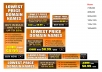 Create 6 Different Size Web Banners