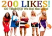 provide you ★★★  225 ★★★  plus real facebook " likes or subscribers" ★★★with in  12 ★ hours ...,,.★
