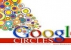 give you 150+ google circles  with in 24 hours_.,,.,