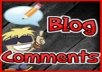 comment on your blog with 6 different users