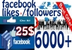 provide 150 facebook fan page likes or followers or post likes within 12 hours...