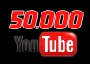 deliver 50,000 Permanent YouTube Views to Your Video