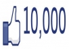 add 10.000 Facebook Fans
