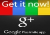 provide 150 Google plus circles 24 hours....