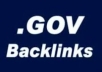 make for you Dofollow GOV backlinks 1xPR7 5xPR6 5xPR5 5xPR4 24xPR0 to 3 all with page PR for 