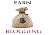 Create your blog and link it to your social media accounts