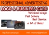 DESIGN LOGO & BUSINESS CARD FOR YOUR COMPANY WITH PROFESIONAL DESIGN