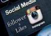 2000 Instagram Followers OR 2000 Likes(split upto 5 links) In within 6 hours