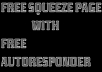 Create Free Squeeze Page With Free Autoresponder Integrated