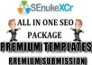 submit your site to my private Senuke xCR premium templates  |rare|hot|exclusive