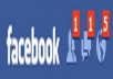 give you 115+ Facebook Likes, 100% real & Genuine only
