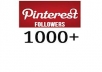 add 1000+ Pinterest Followers without admin access within 24 hours