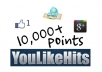 sell youlikehits account with 10000+ points