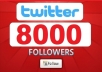give you 8000+ [Staying] twitter followers, twitter followers within 24 hours...!@