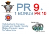manually create 20 PR 9 backlinks from 20 different PR 9 high authority sites including 1 bonus PR10 link, boost your rankings,Trusted Seller