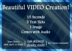 create this COOL intro for your show or event