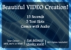 create this GREAT professional news themed intro