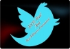 add 30000 plus AA Twitter Followers To Your TwitTer Profile Follow In 20 Hrs