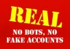 give you 1500+ REAL Worldwide Facebook Fans Likes to your fanpage or website, no bots, no fake accounts, only real people