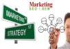 create a complete 5+ page indepth SEO and SEM report for your website