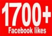 give you 1500+ to 2000 USA Facebook likes to your facebook fanpages, likes within 24 hours