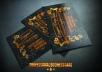 Design professionally any kind of psd print templates