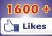 add 1600+ USA quality likes to your facebook fanpage in less than 18 hours