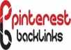 make 500 PINTEREST Social Media Backlinks all 500 Incoming from PR8 Domain Best Social Media for Google Rankings and Traffic