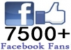 Get You 7500 Human Facebook Likes Or Fans