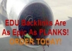 Use Google’s Approved Link Building System To Get 6,879 edu Backlinks & 10 Google, Bing, & Yahoo Approved High Rank Backlinks To Rank Your Site Higher