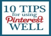 pin up to 5 Photos on your Website to my PINTEREST account for