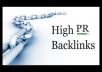 get you a PR 5 backlink