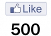 Give u 500+ USA Staying Facebook Fanpages Likes.