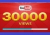 give your YouTube Video Over 40000 Unique Real Views 50 Likes and 50 Subscribers Guaranteed within  96 hrs