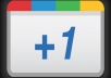 *get 250 permanent google +1 button votes real profile to your webpage/site/url 