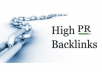  Significantly Boost Your Site Ranking By Building 8 High PR Backlinks