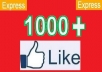 give 1000+ [PERMANENT] Facebook Photo likes / Post Likes / Facebook fanpage Likes in 24 hours
